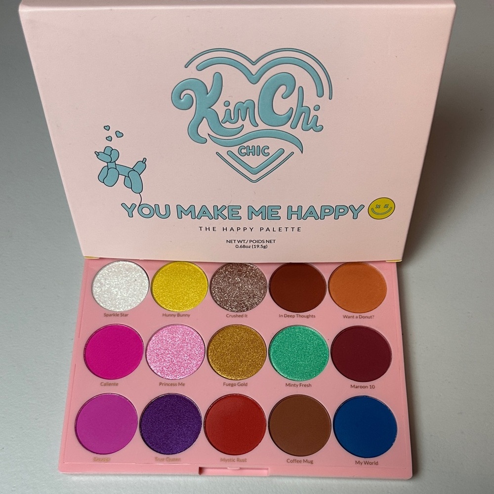 Kimchi Chic Beauty Vibrant Eyeshadow Palette